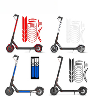 1 Set Reflective Sticker Wheel Decals Reflective Tire Applique Tape For Xiaomi M365/PRO/PRO 2/Mi3 Night Safety Warning Cover