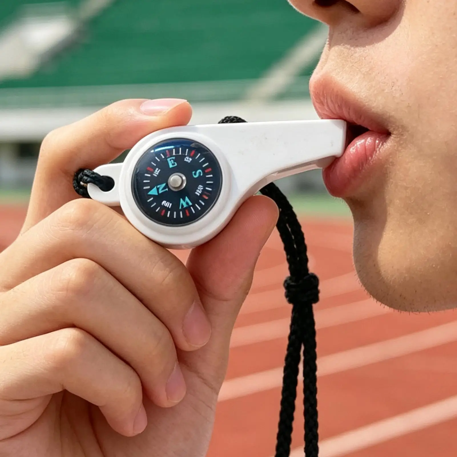 Hiking Whistle Multi Functional Loud Waterproof Compass Gear Portable Safety Survival Tool For Hiking Adventure Outdoor Supply