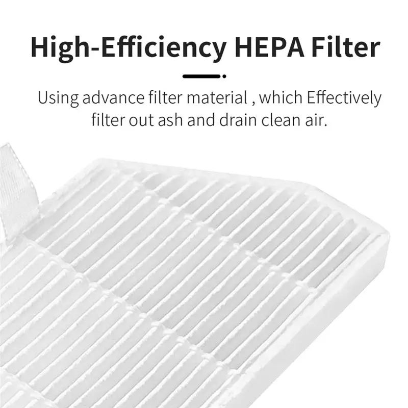 A76G Replacement Parts for Roidmi EVA SDJ06RM Robot Vacuum Side Brush Filter Mop Cloth Dust Bag 32Pcs