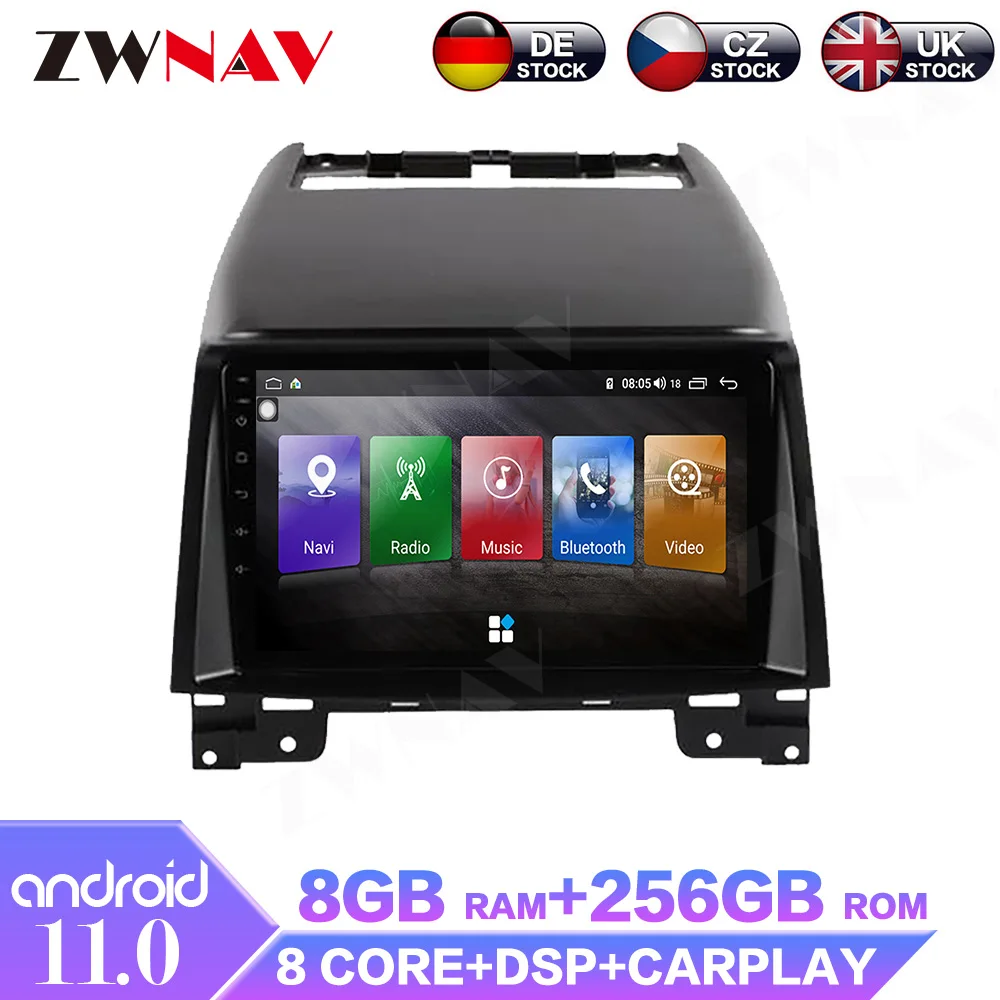 Android12.0 256GB Touch HD Screen For Luxgen 2011-2013 Car Radio Multimedia Carplay Player GPS Auto Navigation Head Unit DVD DSP