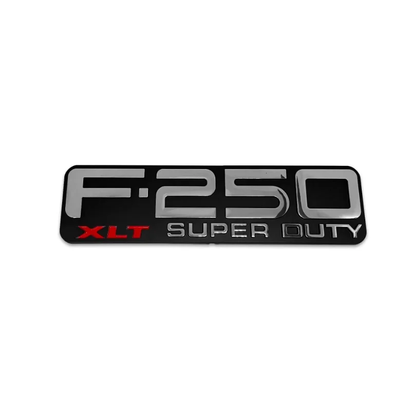 

ABS пластик F250 F250XLT F-250XLT супер мощная Автомобильная наклейка эмблема