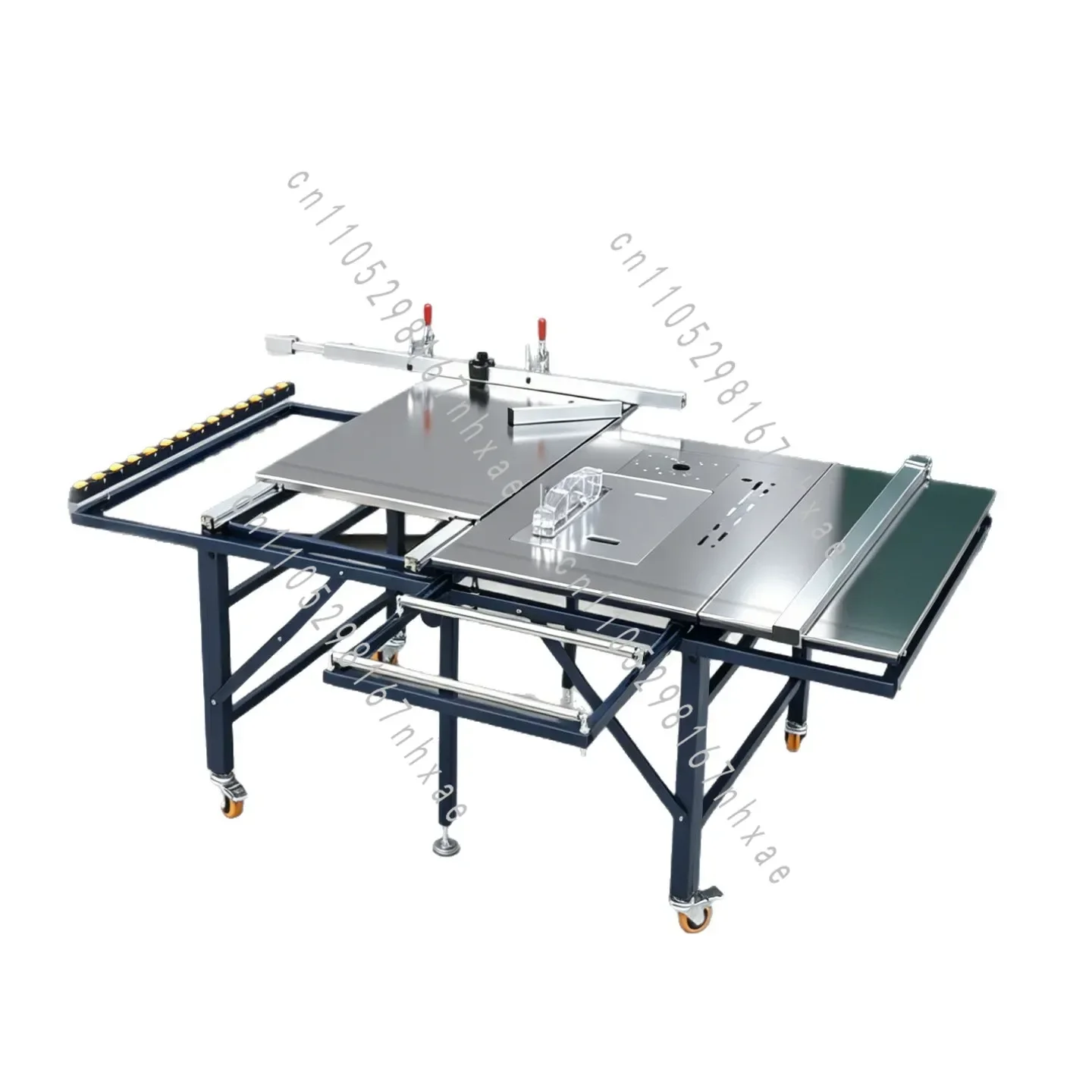 Double Pressing Material Clip Universal Wheel Rough New New JT108S Thickened Precision Push Table Saw Widened Extension Plate