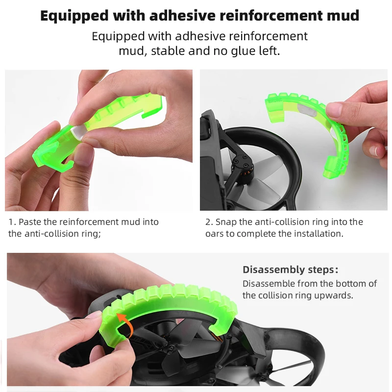 Propeller Guard for DJI AVATA Drone Bumper Anti-Collision Bar Rings Propeller Protector Anti-drop Protection Cover Accessories