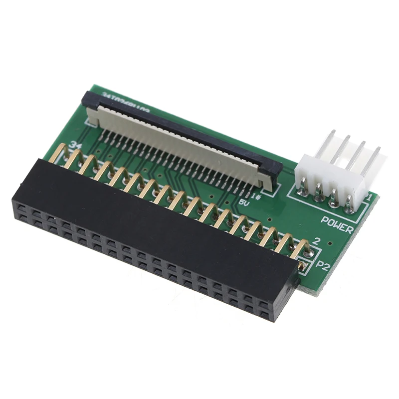 34 Pin Floppy Interface To 26 Pin FFC FPC Flat Cable Adapter PCB Converter Board