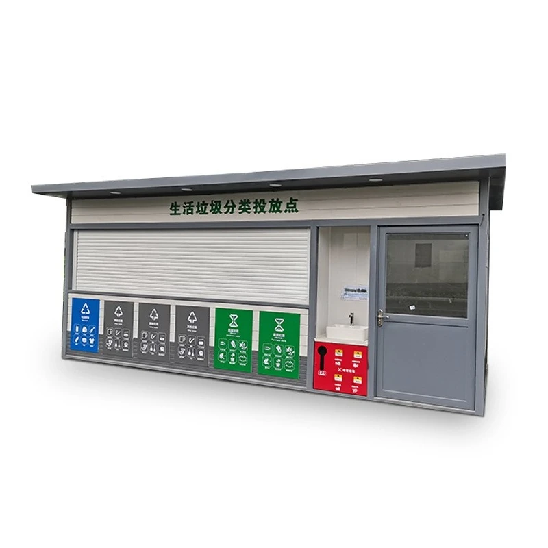 

Outdoor Garbage Classification and Delivery Point, Community Sanitation Smart Garbage Recycling Bin