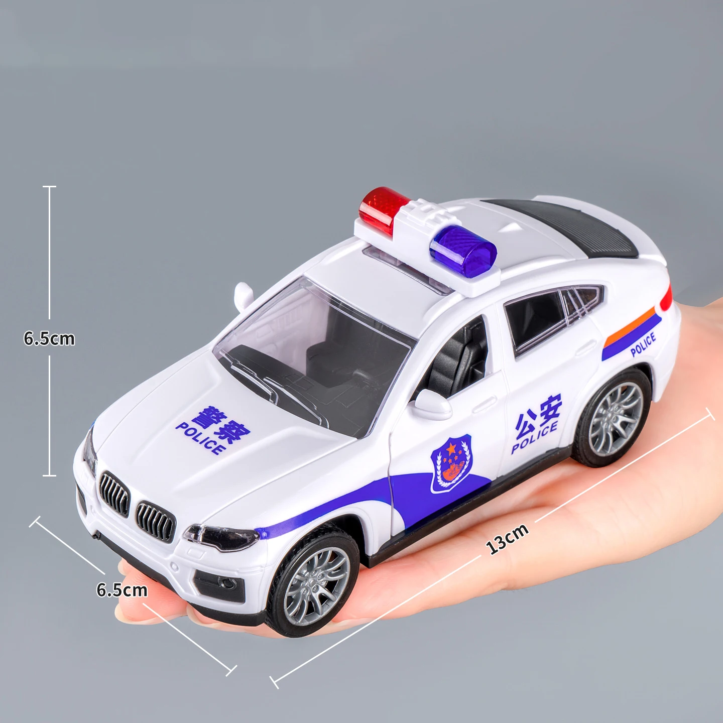 Speelgoedauto voor kinderen kan de deur openen Traagheid Politievoertuig Brandweerwagen Ambulance Kinderen Simulatie Automodel Trek auto Speelgoedcadeau
