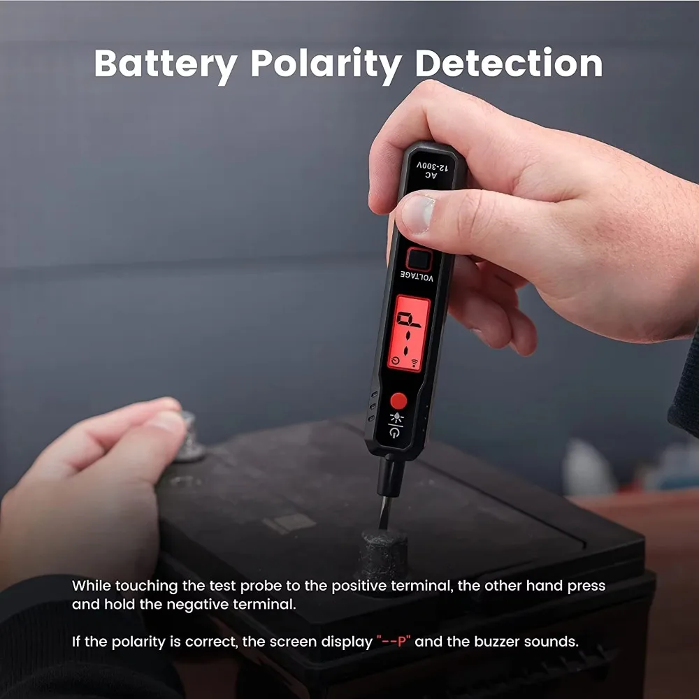 Non-contact AC Voltage Detector Electrical Tester Pen Touchless Voltage  Pencil AC 12-300V