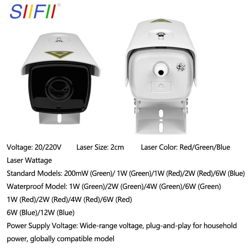 Single Beam Green Laser Light for Highway Road Airport Farm Bird Repellent view 3