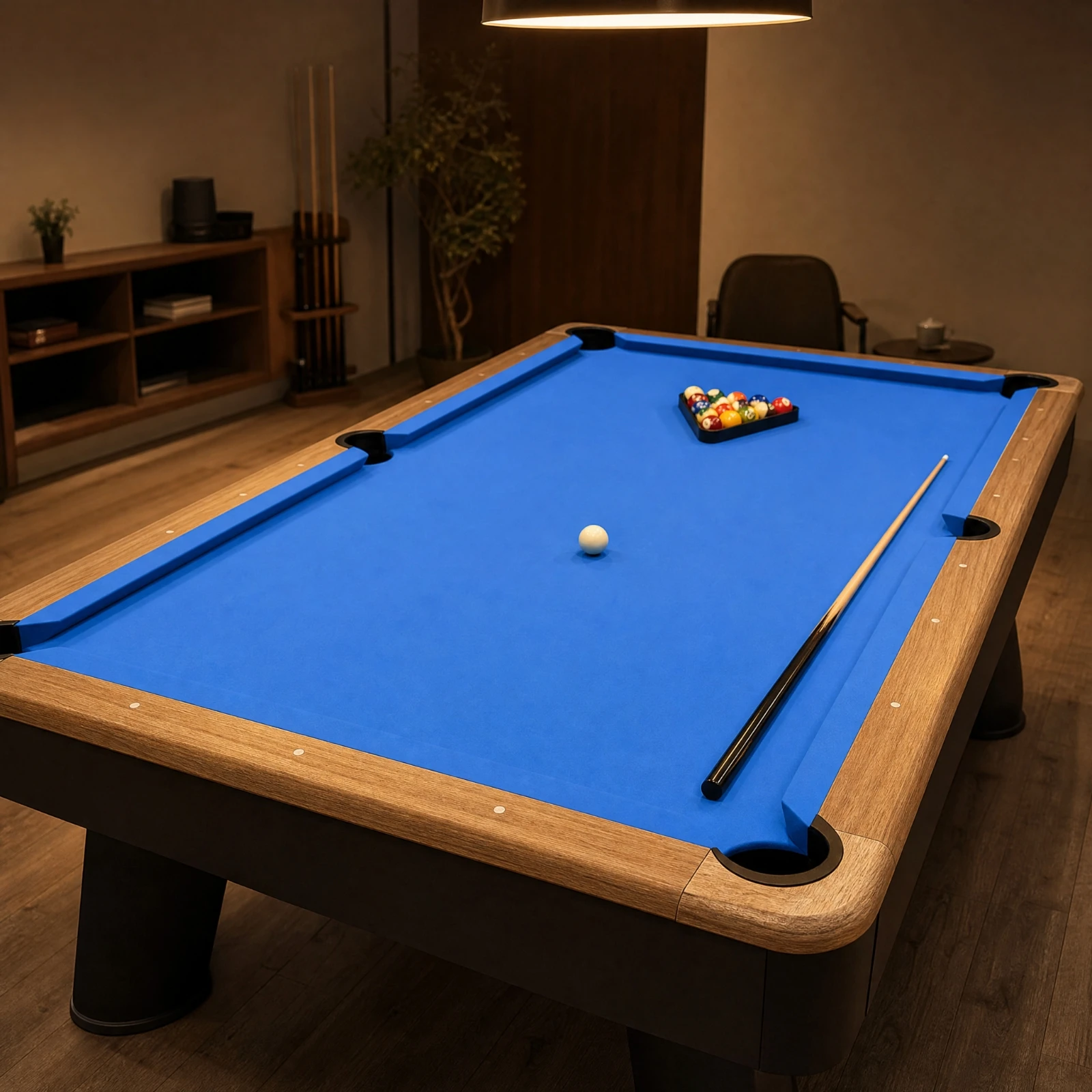 Billiard Table Replacement Cloth Easy to Trim Replacement Cloth with Rail Cover Strips Flexible Textured for Home Game Rooms