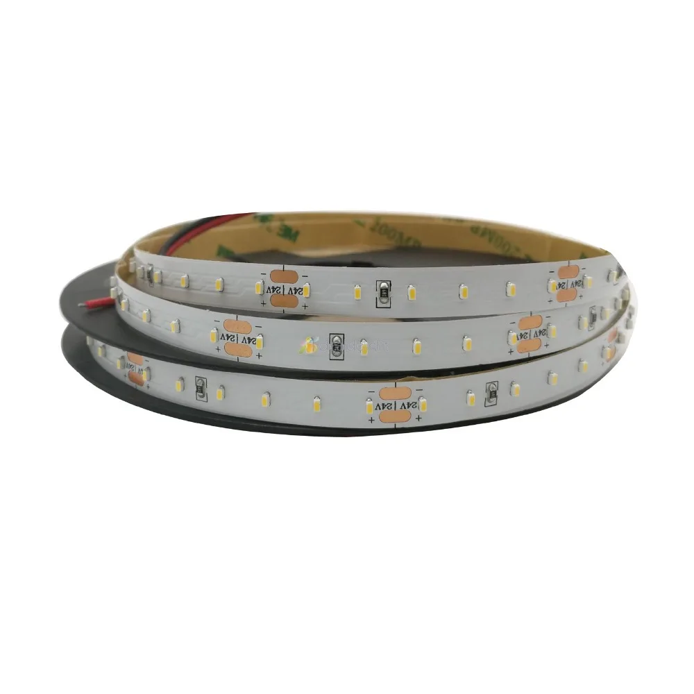 LED Strip 2110 SMD 60 120 240 LED/meter DC24 White / Warm White Super Bright 90 CRI Flexible LED Light 5m/lot NonWaterproof