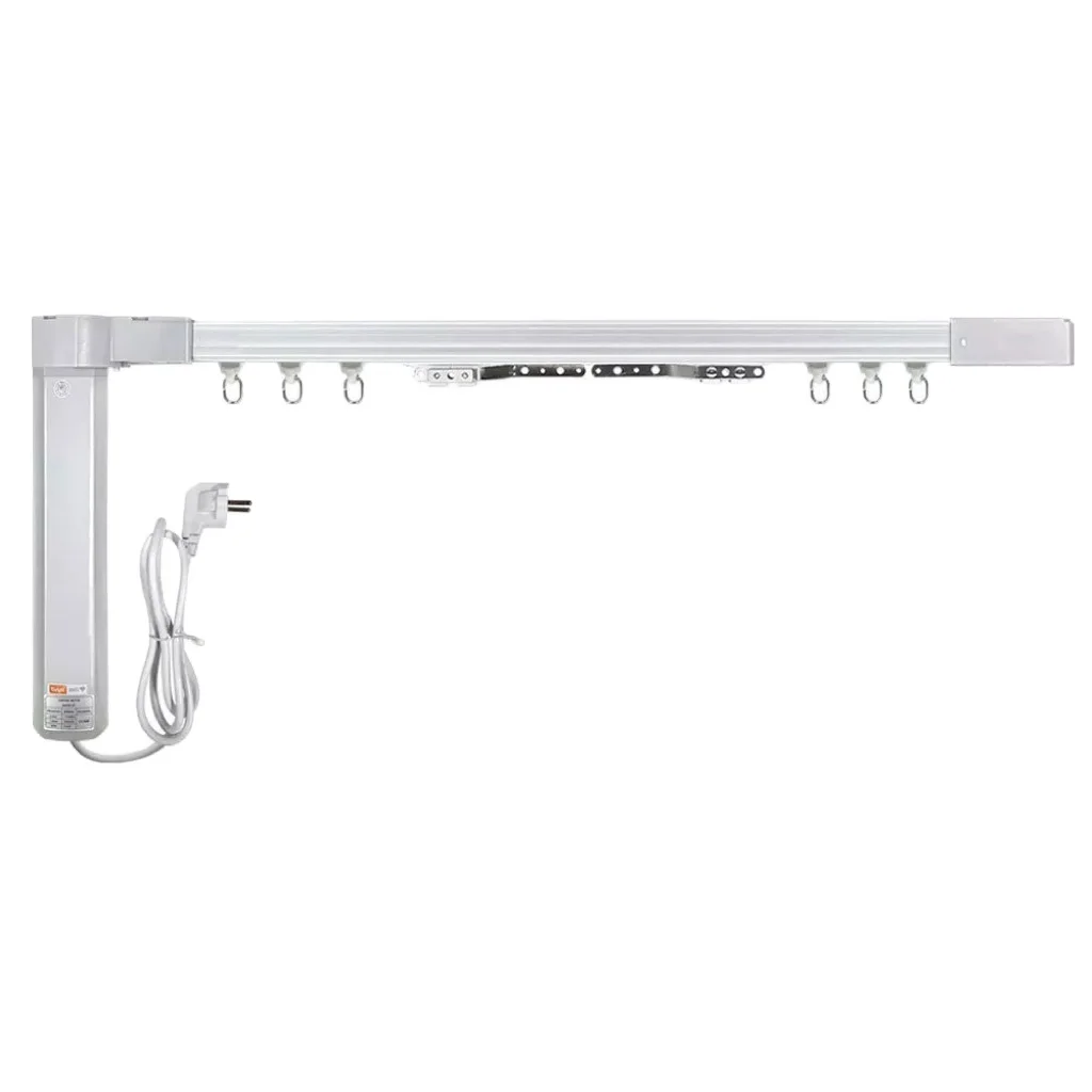 Electric Curtain Set DIY Track with Alexa Echo & Smart Living App Remote Control Smart Curtain