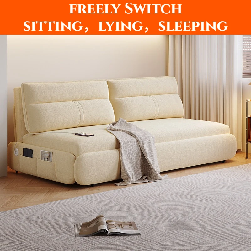 small apartment sofa bed cream wind retractable folding sofa bed balcony interior muebles para la sala living room furniture