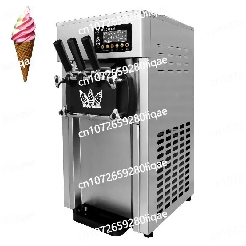

Maker For Restaurant Use 110/220V Commercial Automatic Three Flavors Soft Serve Ice Cream Machine