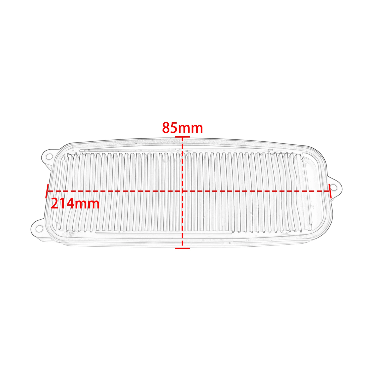 Motorcycle Parts For HYOSUNG GV 125 AQUILA 125 2005-2006 air filter element replacement original parts.