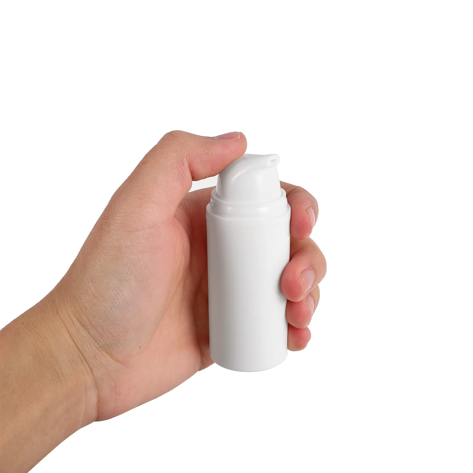 5 szt. podróżnych butelek z pompką do lotionu, wielokrotnego użytku, szczelne, kompaktowe, plastikowe dozowniki próżniowe, przenośne na krem do pielęgnacji skóry, szampon