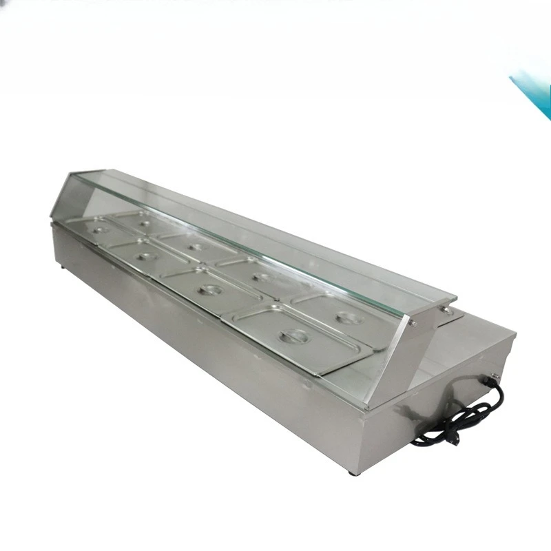 Tangchi furnace, fast food serving plate, all stainless steel automatic heating constant temperature preservation furnace