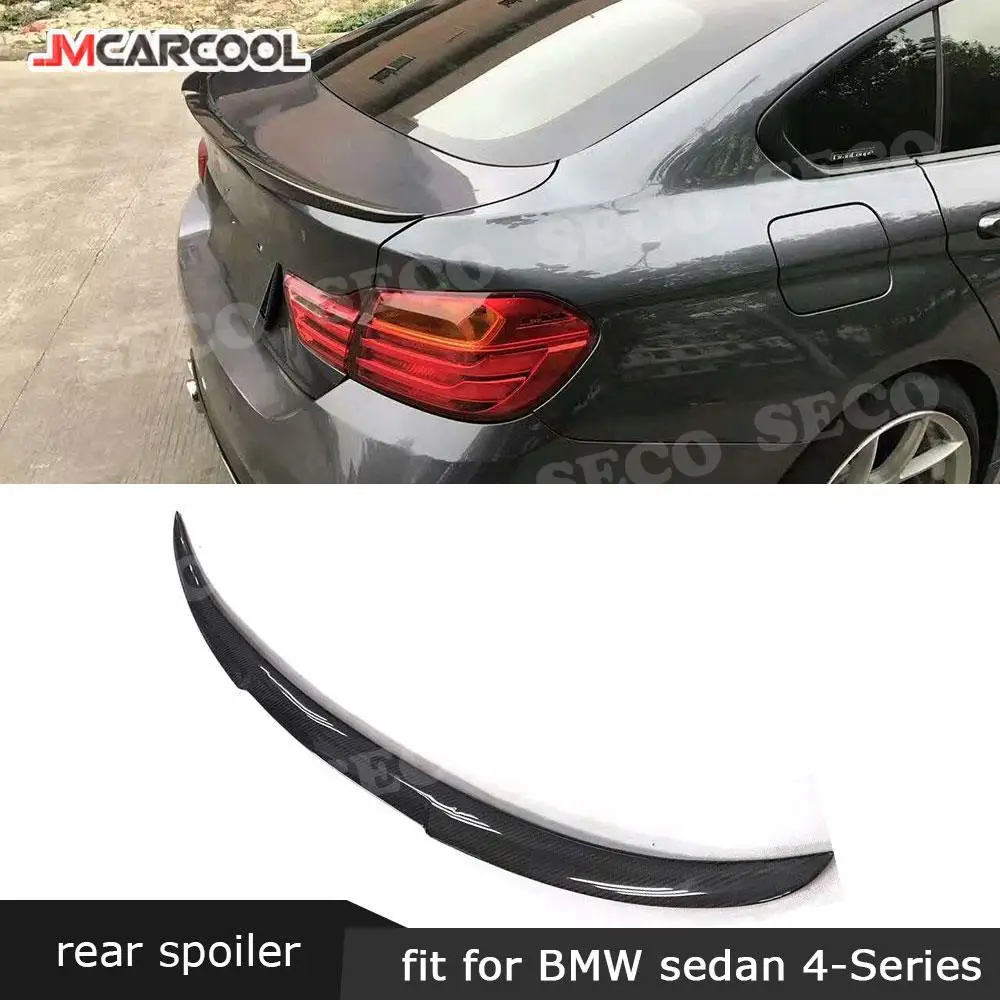 

Carbon Fiber Rear Trunk Spoiler Wing for BMW 4 Series F36 420i 420d 428i 435i Sedan 2014 - 2017 M Style Not Fit Coupe