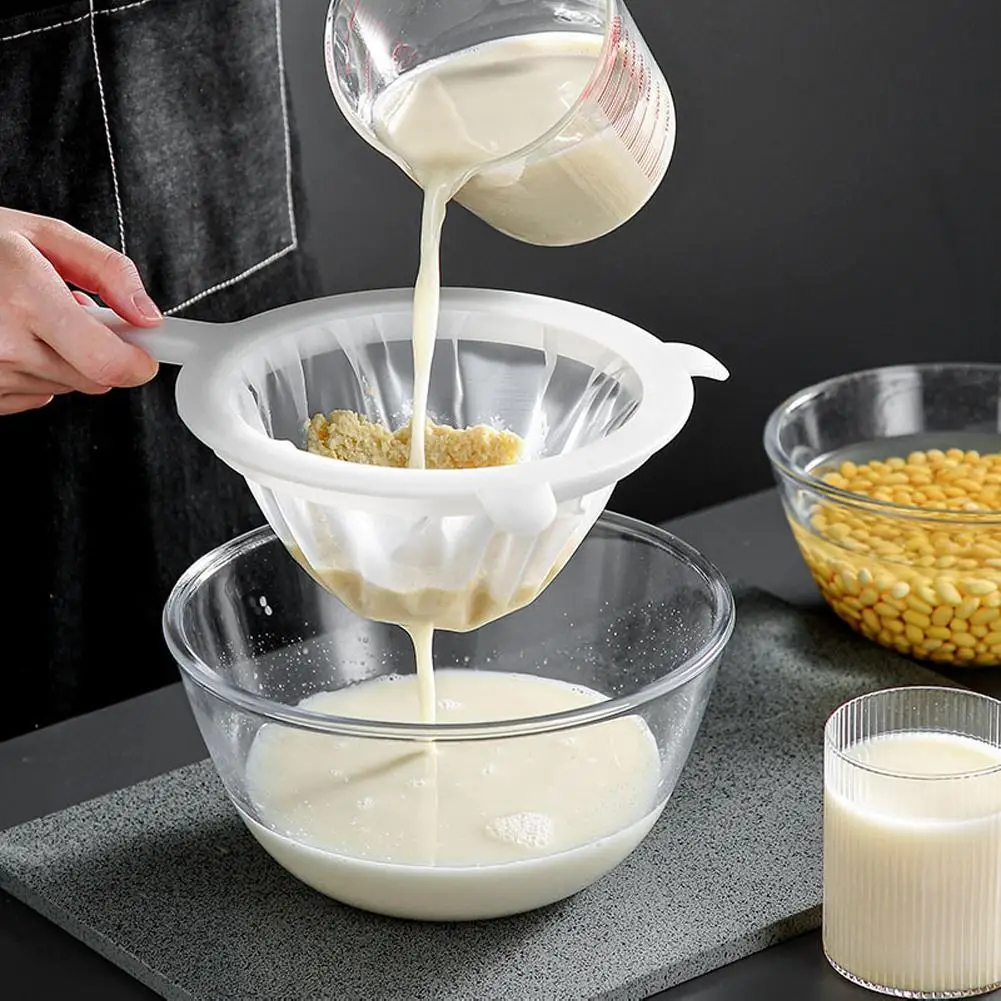 100/300-Count Ultra Fine Mesh Filter| Reusable Hanging Sieve for Home Brewing, Kitchen, Juice and Flour Straining