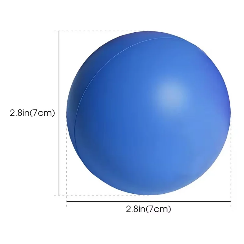 7cm High Elasticity Finger Grasping Ball Muscle Exerciser Squeezing Training Massager for Hand Strength And Dexterity