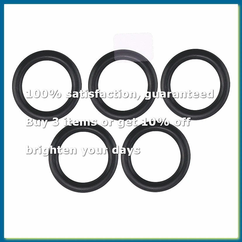 Rubber O Ring Oil Seal Sealing Washer 35mm x 5mm Black 5 Pieces