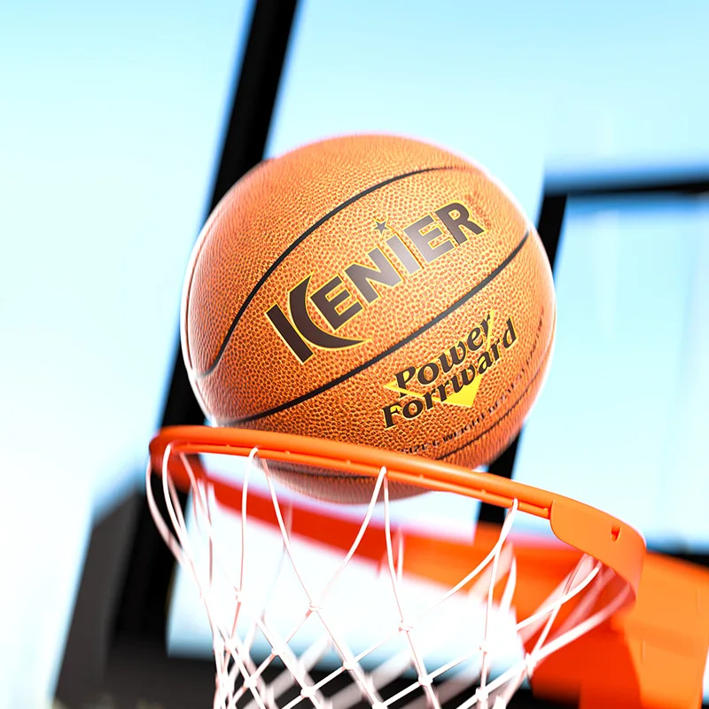 TPU Material Professional Basketball Size 7 Indoor Outdoor Practicing Game Basket Ball Adults High Elastic Wear-resistant Ball