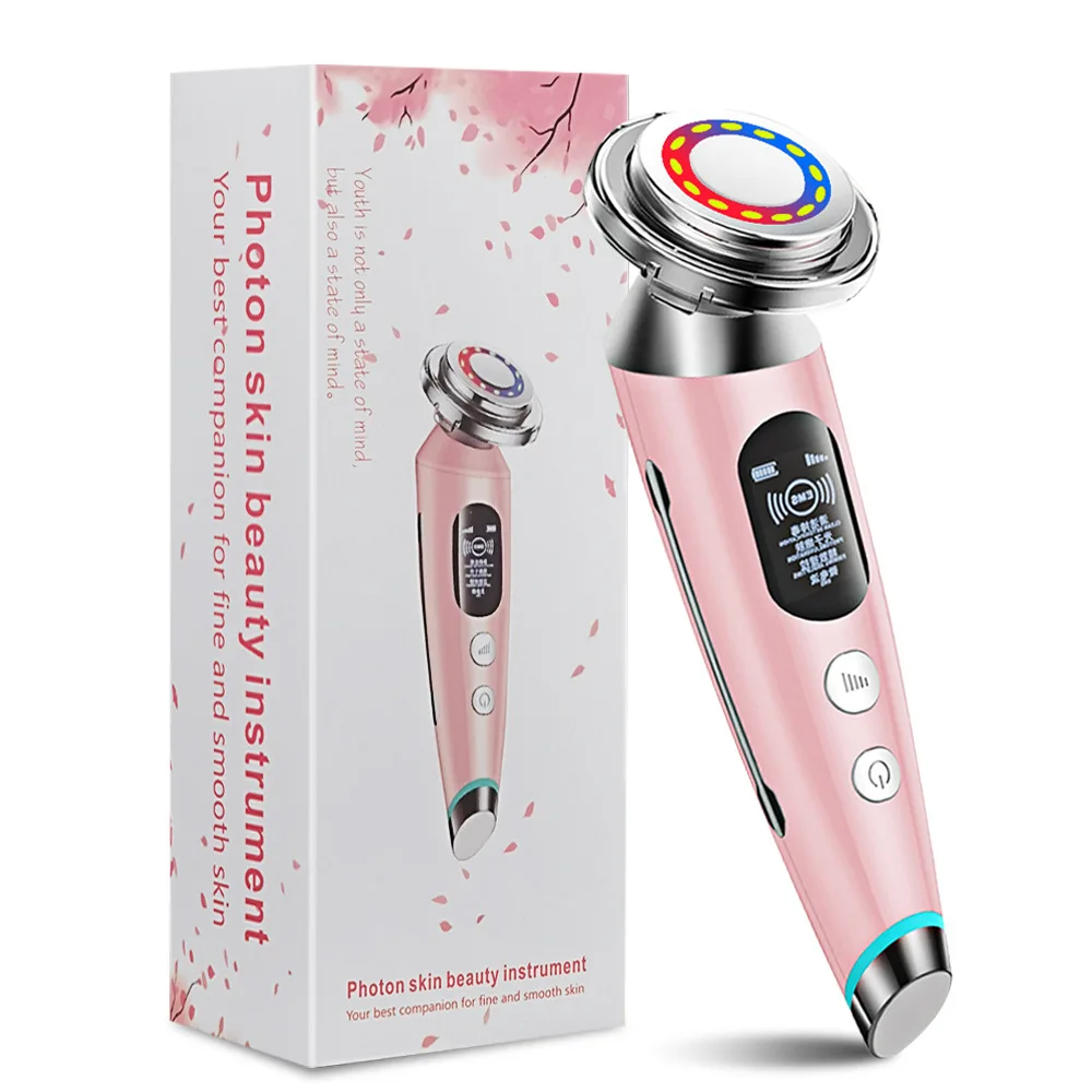 Facial Cleanser Face Lift Device Microcurrent Skin Rejuvenation Facial Massager Light Therapy Anti Aging Wrinkle Skin Care Tools view 6
