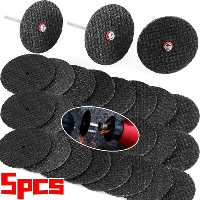 

32mm Abrasive Cutting Disc with Mandrels Grinding Wheels for Household Electric Grinders Metal Cutting Rotary Tool Saw Blades