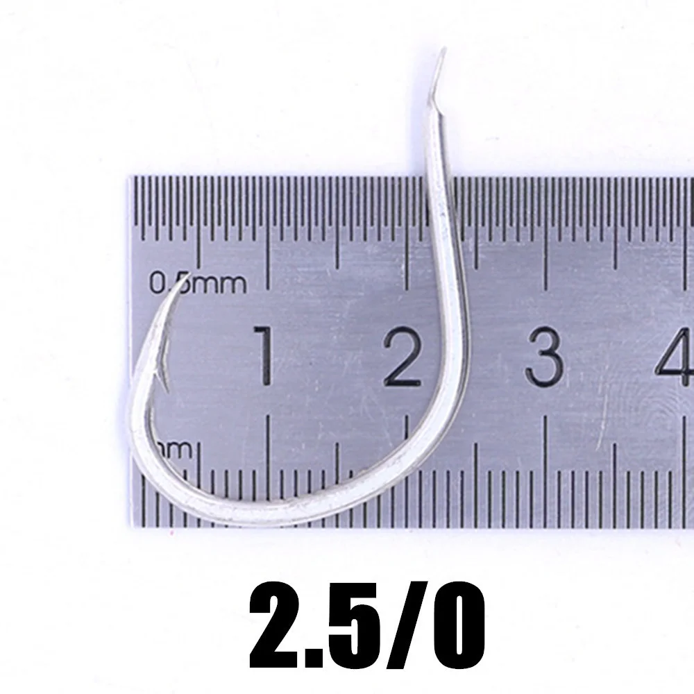 200pcs/lot Fishhooks High Carbon Steel Slow Jighead Jigging Iron Plate Hook Tin-plated Anti-rust Sea Boat Fishing Accessories