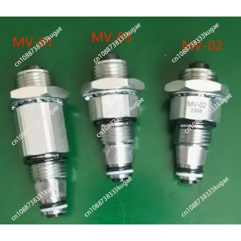 MV-03 Manual Lowering Valve MV-01 Forklift Pressure Relief MV-02 Lift Hydraulic Thread Insertion Valve