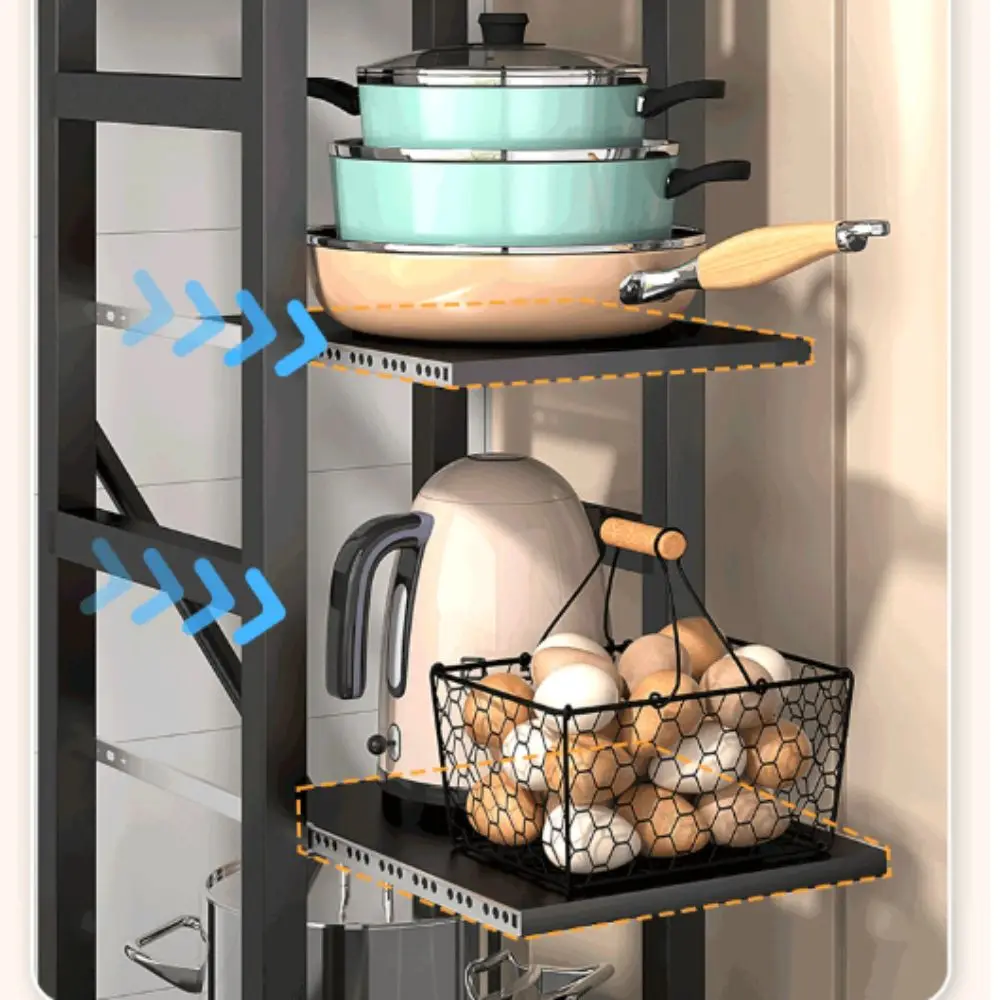 

Выдвижная конструкция, кухонная стойка для хранения, компактная тележка на колесиках, кухонный органайзер, многоуровневые полки, прочная конструкция