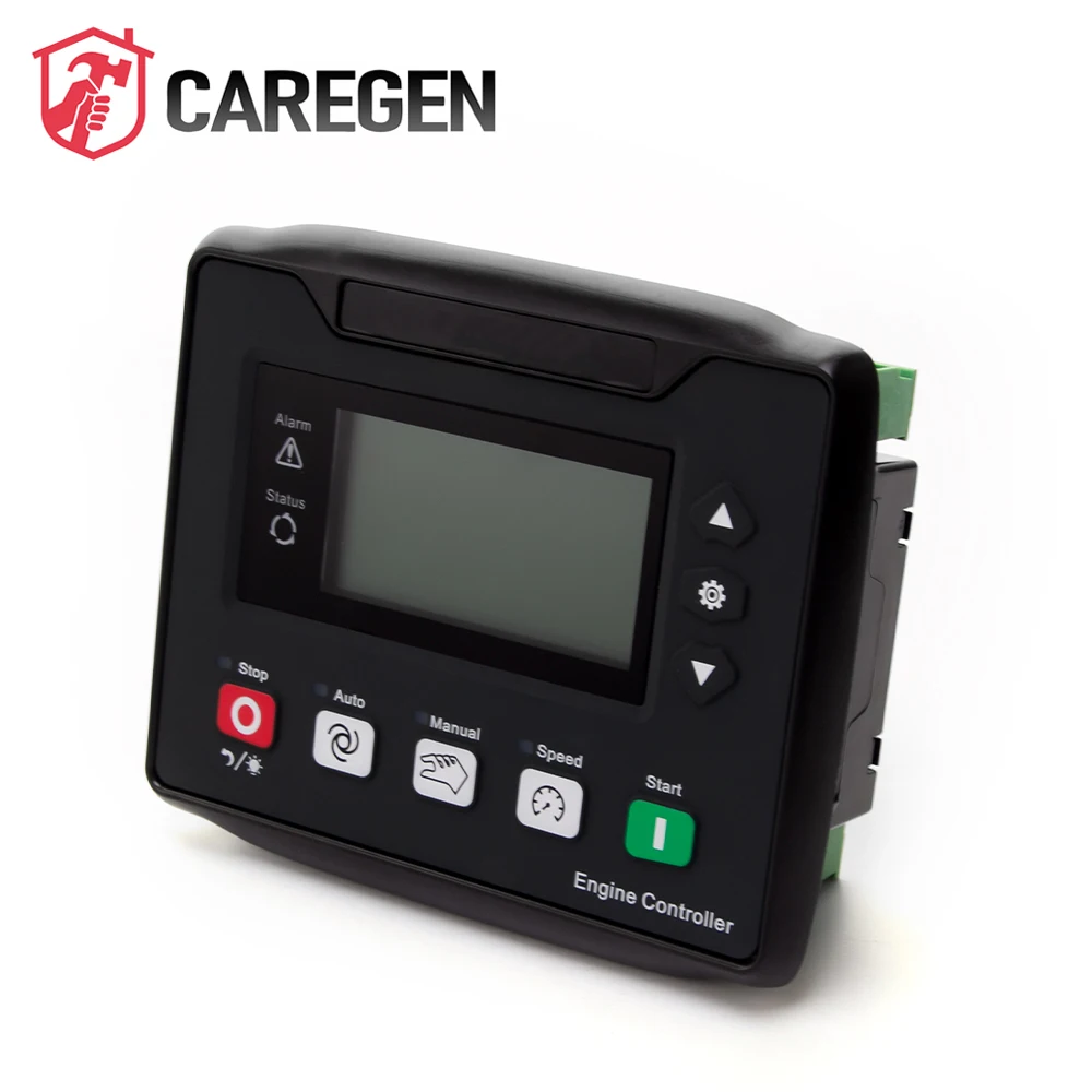 4100N-CAN Compatible  HEM4100 Engine Controller LCD Display Auto Start Stop Control Module With CANBUS RS485 USB Ports