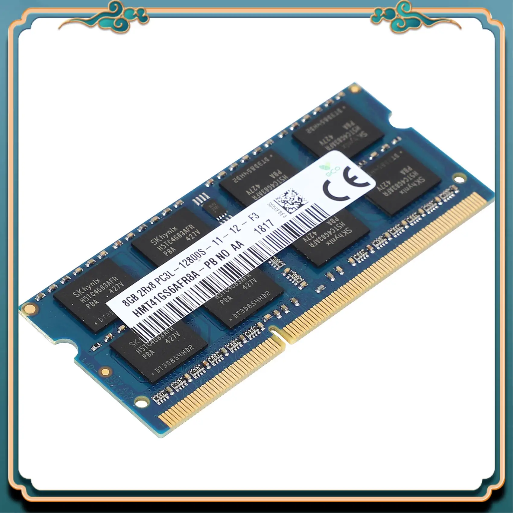 

ABJG-DDR3L 8GB 1600Mhz 1.35V PC3L Laptop Ram Memory,Notebook Laptop Memory Modules,Support Dual Channel Double-Sided 16 Chips