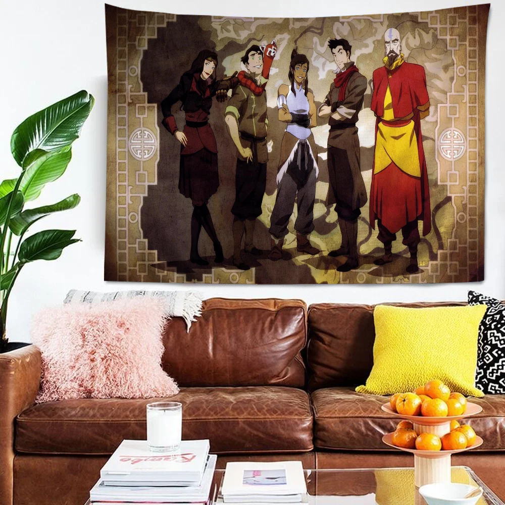 

Avatar The Last Airbender Hanging Bohemian Tapestry Home Decoration Hippie Decoration Divination Wall Hanging Home Decor