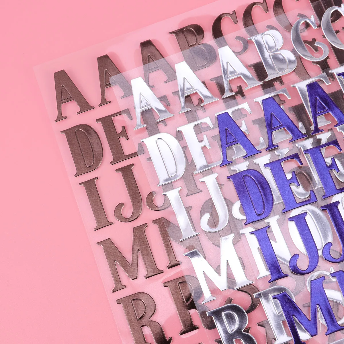 

15 Sheets Letter Stickers Alphabet Numbers Self Adhesive Eco Friendly Material Craft Project Classroom Home Decoration DIY