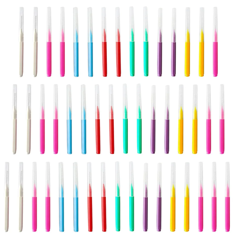 

80pcs Interdental Brush Oral Care Tooth Cleaning Tools Portable Gum Professional Teeth Cleaner For Family Use