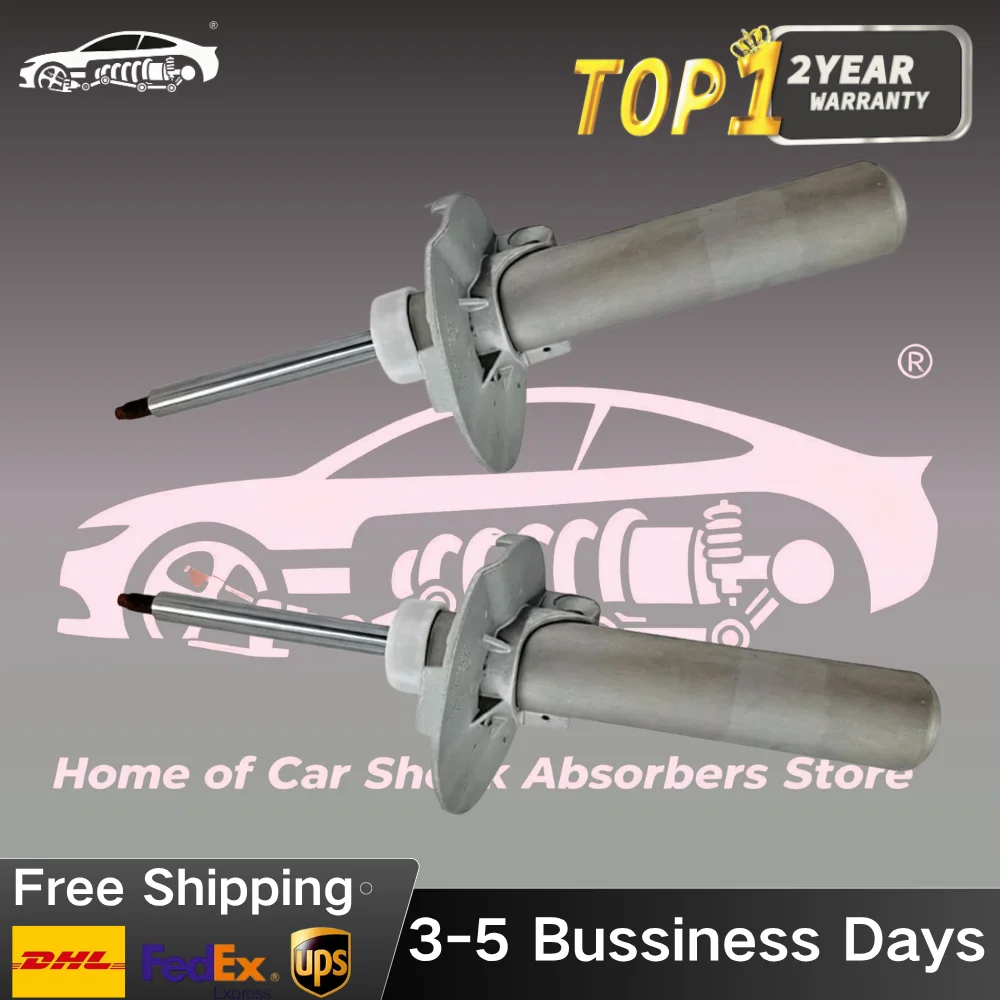 2 Pieces Front Left and Right Shock Absorber Strut with EDC For BMW G80 G82 G83 M3 M4 xDrive 31318091355 31318091356