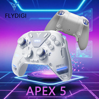 New Flydigi Apex 5 Wireless Gamepad Force Feedback Elite Controller with Adjustable Force Alloy Sticks for Switch2/PC/NS & Steam