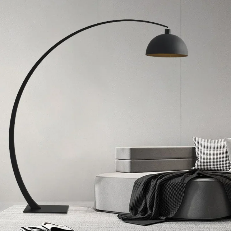 Modern Minimalism Led Floor Lamp For Iron Living Room SofaSide Home Decoration Lamps E27 Lighting Bedroom Ambiance Fishing Light