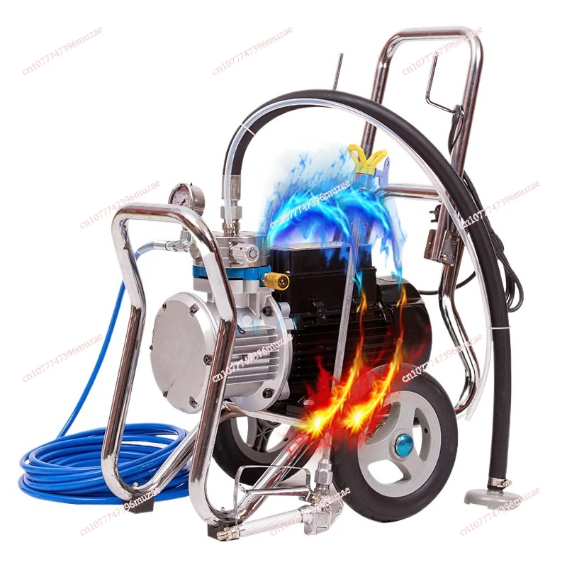 High-Pressure Airless Sprayer Electric Paint Spraying Machine 5200W Multi-Purpose Painting Tool Home Improvement Equipment