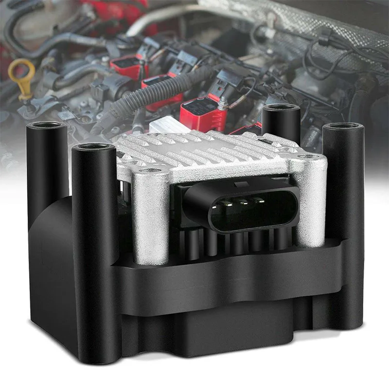 032905106B High Quality Ignition Coil Pack for VW Jetta Beetle Golf POLO Caddy Passat Bora For Audi A1 A3 A4 Skoda 032 905 106 B