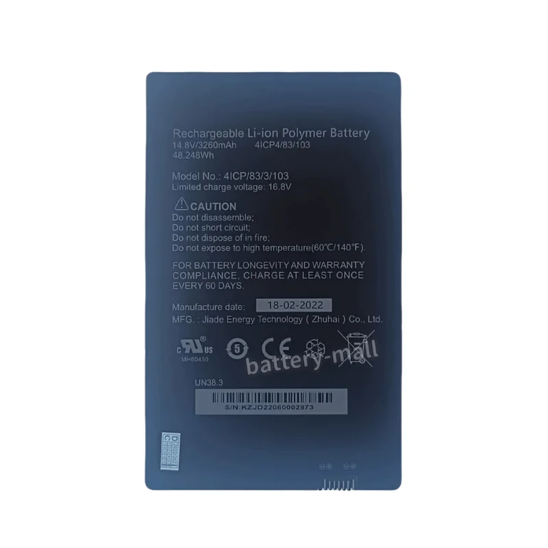 Brand new & original 4ICP/83/3/103 Battery Applicable Rugged Wireless 1013 csi 3260mAh 14.8V