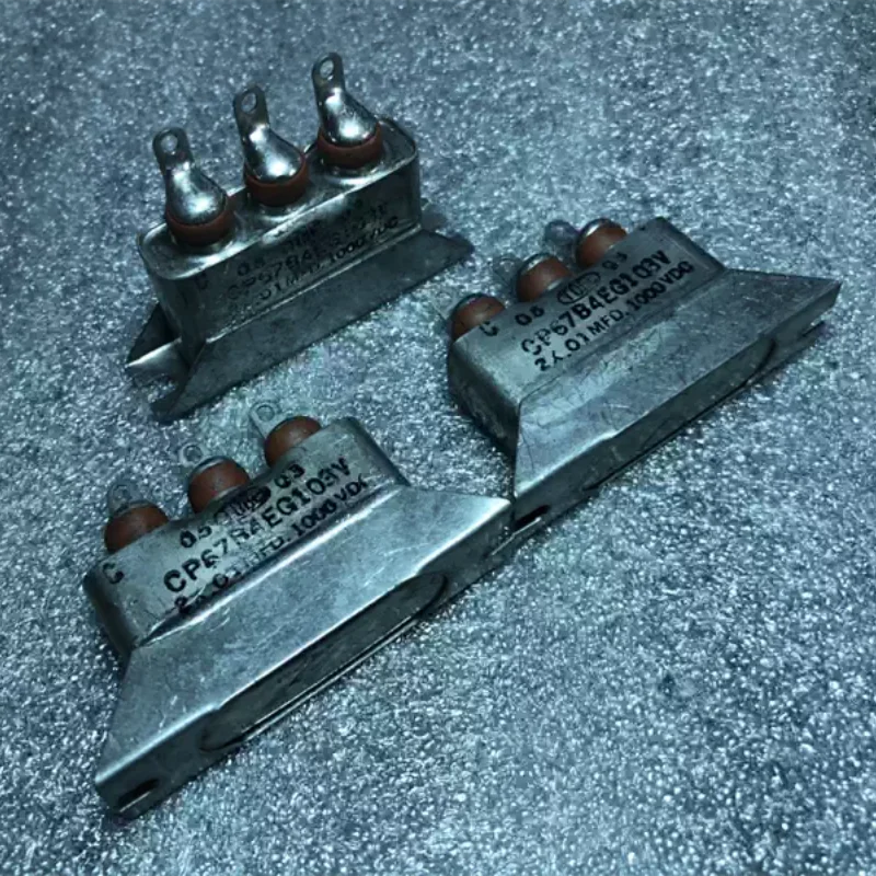 

1-5 шт. антикварный американский TOBE CP67B4EG 2 × 0,01 мкФ 1000 В медный корпус, машина для желчного пузыря, соединенный масляный конденсатор