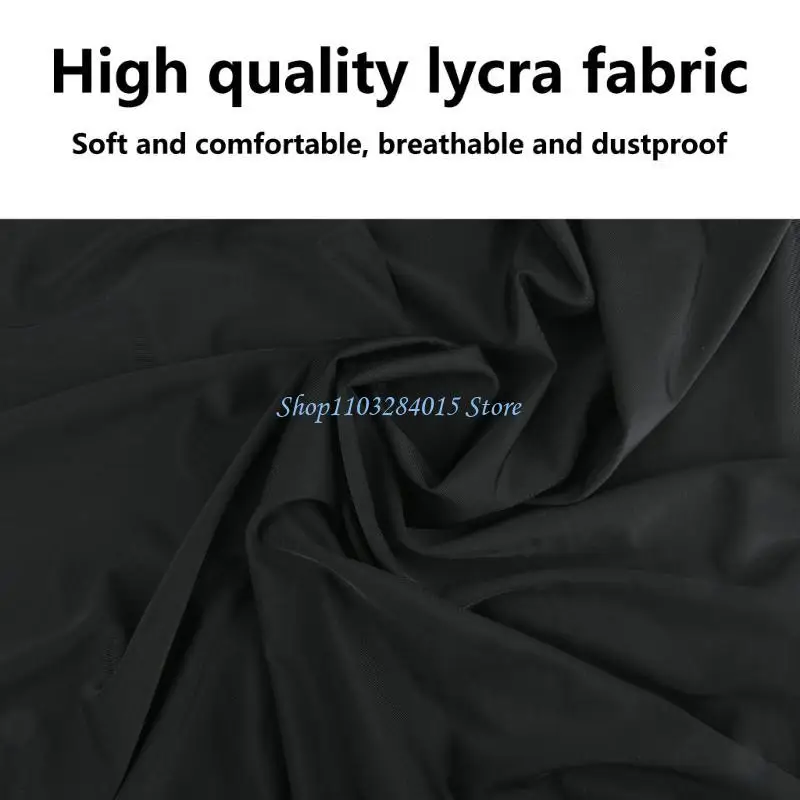 

R6FF Versatile Dust Cover for Speaker Case with Elastic Closures and Durability Stretch Fabric Shell Dustproof Speaker Case