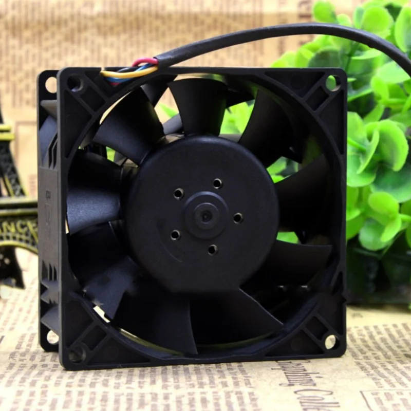 Z ADDA AS08024HB389B00 24V 1.5A 8038 8cm 4-wire Industrial Cooling Violent Fan