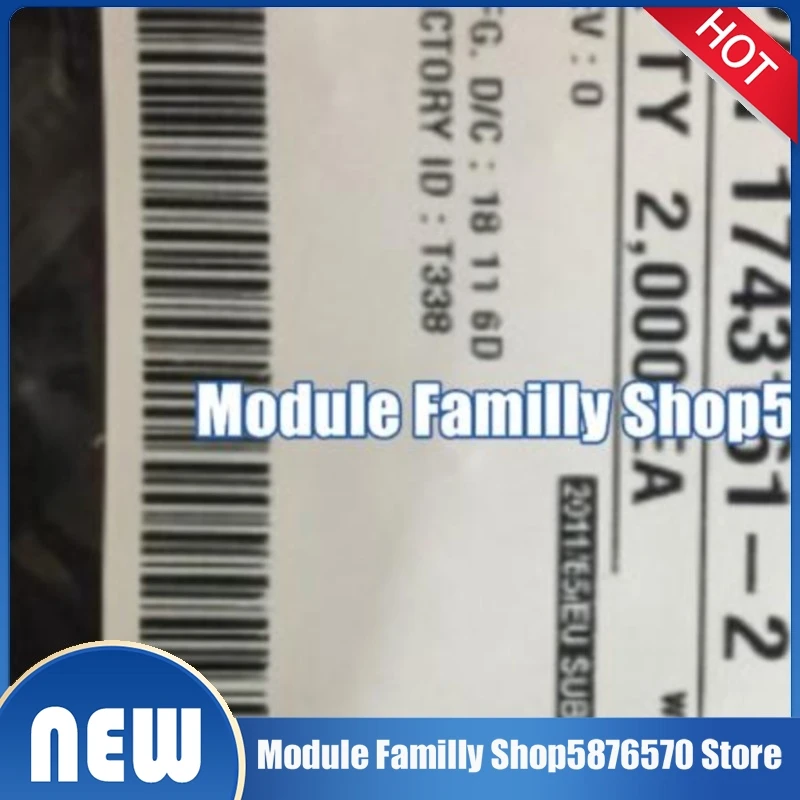 500pcs/lot 1743161-2 174353-7 175020-1 175180-1 316390-7 368036-1 5-963716-1 63577-1 66504-3 7116-2873 100% new original