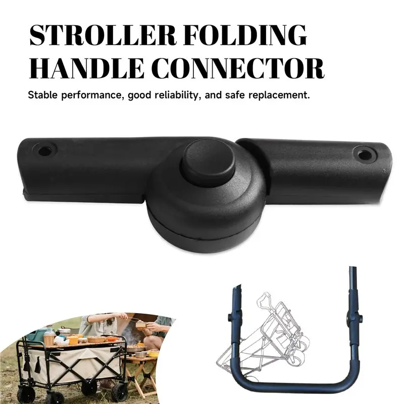 X18A-Pushchair Handle Adjustment Joint For 22Mm Tubes Folding Pushchair Handle Stroller Replacement Accessories 4