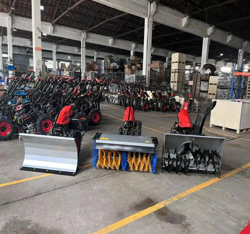 منفاخ ثلج متعدد الوظائف بطول 1.1 متر مع محرك Longxin، آلة كنس فعالة وقوية لإزالة ثلج الشارع #5