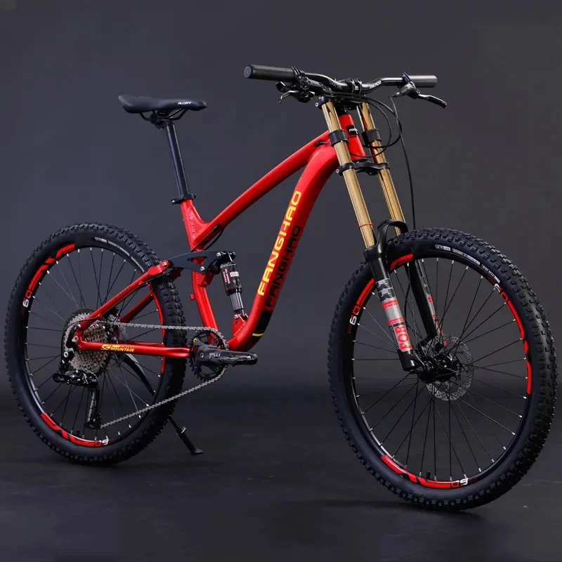 bicicleta de montaña de la velocidad de la suspensión completa 33 del marco de la aleación de 26" 27,5" 29" pulgadas