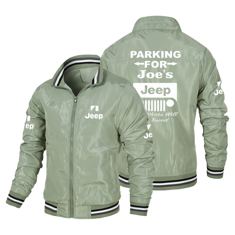

New high-end cross-border international trade casual trendy men's jacket. Spring and autumn sport jeep men's jacket.