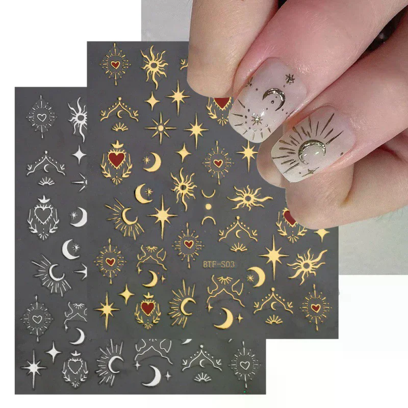 1 시트 3D 하트 스티커 손톱용 발렌타인 데이 장식 - Nail Art Valentines Day 리뷰 및 가격